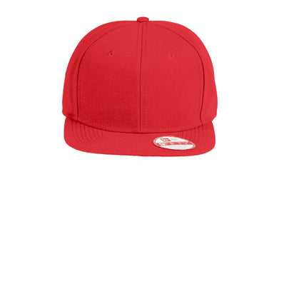 NE402 New Era® Original Fit Flat Bill Snapback Cap